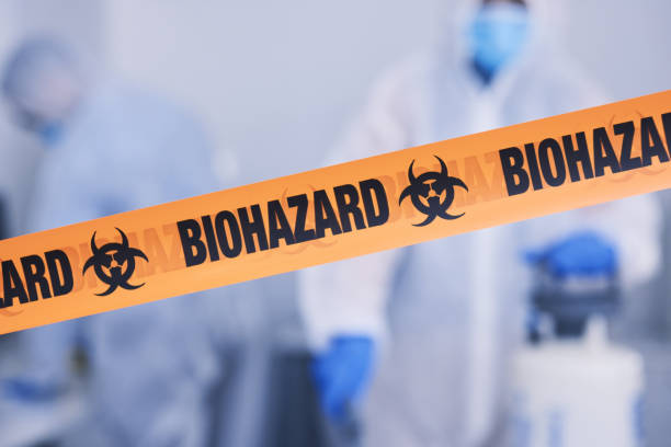 Professional Biohazard technician working in Willow Grove, PA